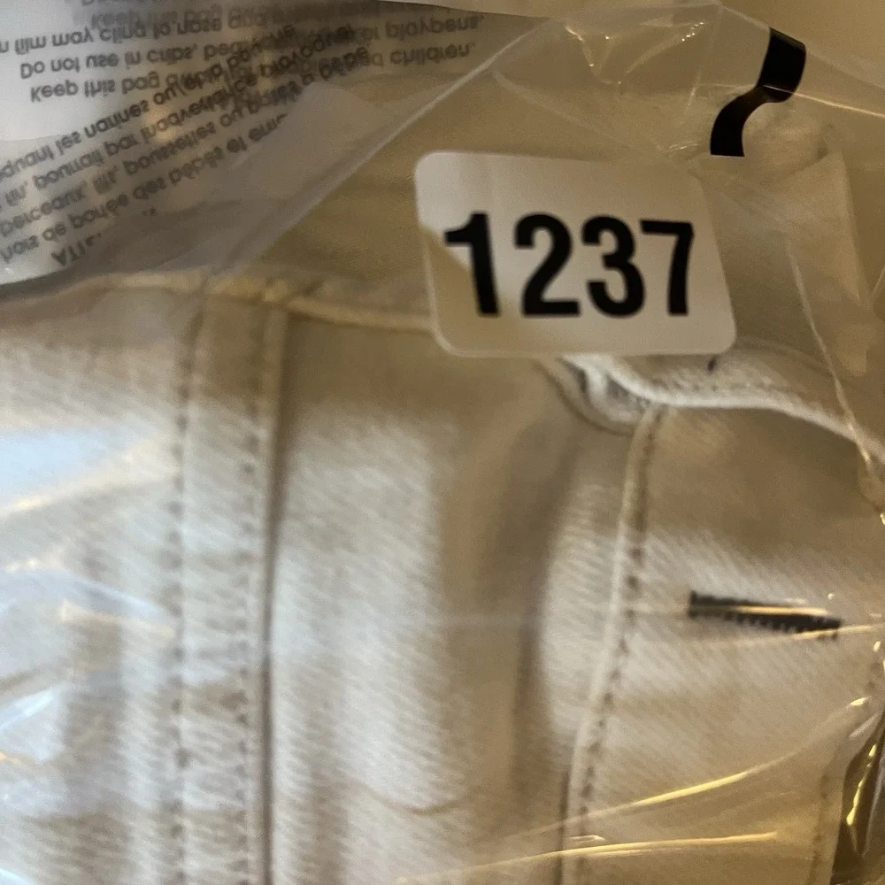 John Varvatos USA Jeans Mens 33 34x28 White Wight Stretch Streetwear EUC READ